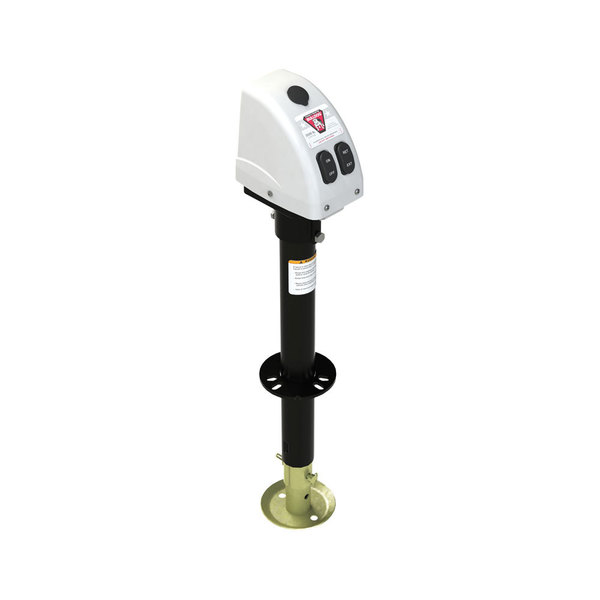 Draw-Tite POWERED DRIVE TONGUE JACK A-FRAME 12IN TRAVEL WHITE CASE RATING 3500LB 500188